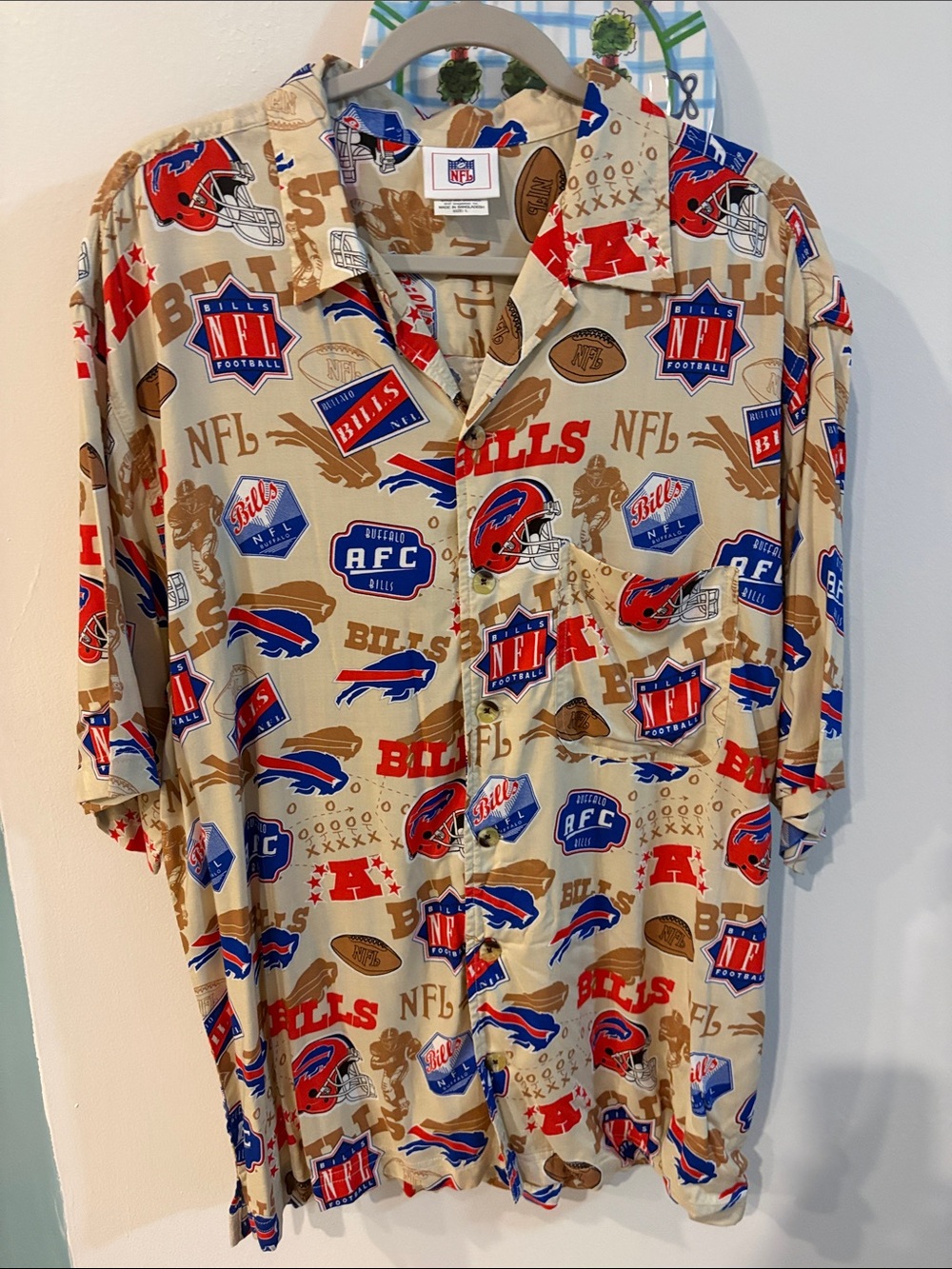 MENS BUFFALO BILLS CASUAL NFL SHIRT